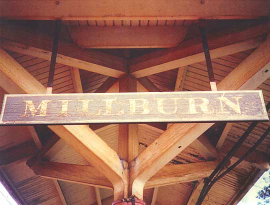 Lackawanna Station; Millburn, 1978.